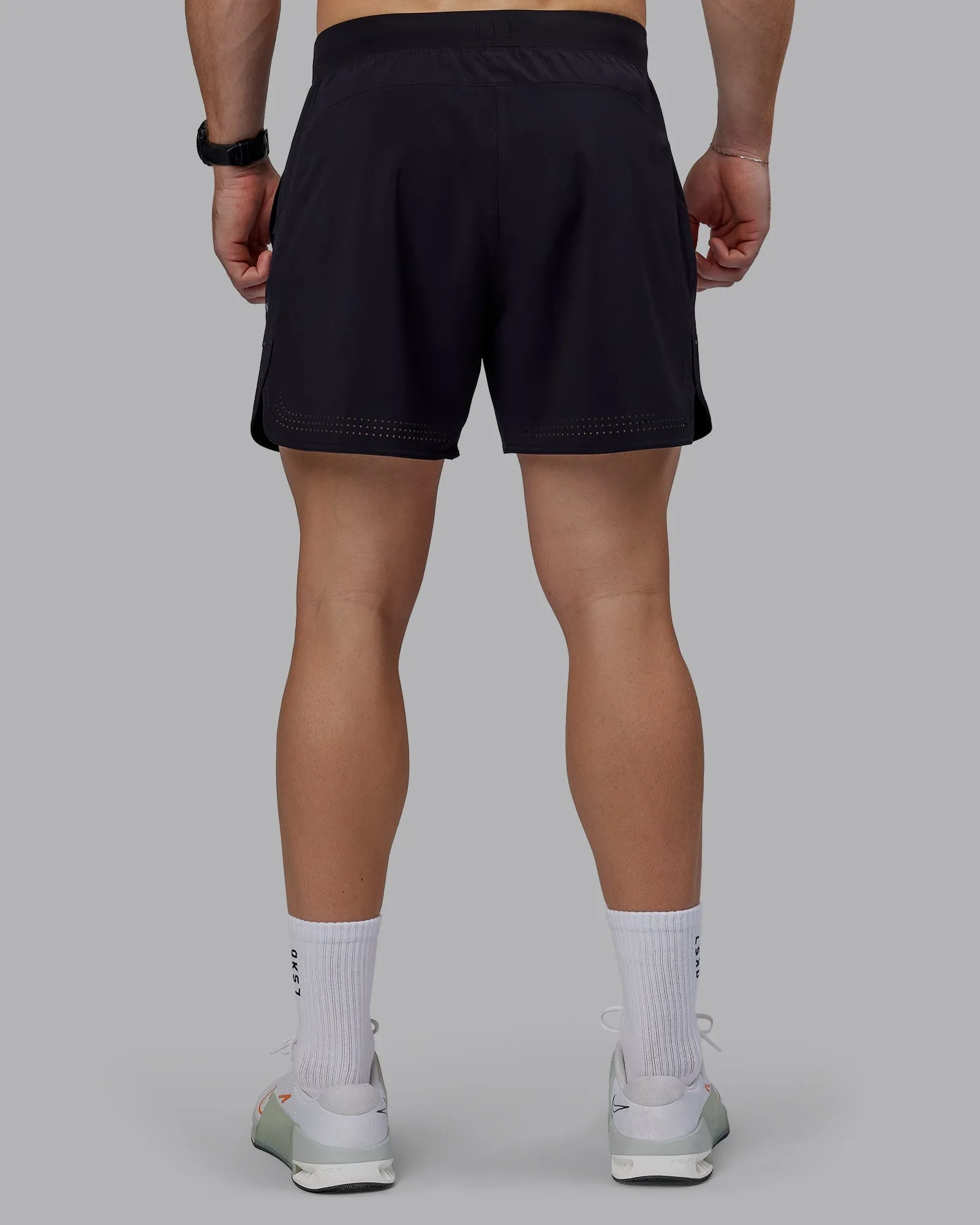 Lift 6" Performance Shorts - Black-Reflective