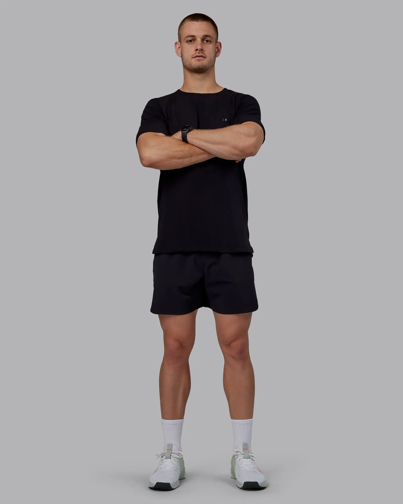 Lift 6" Performance Shorts - Black-Reflective