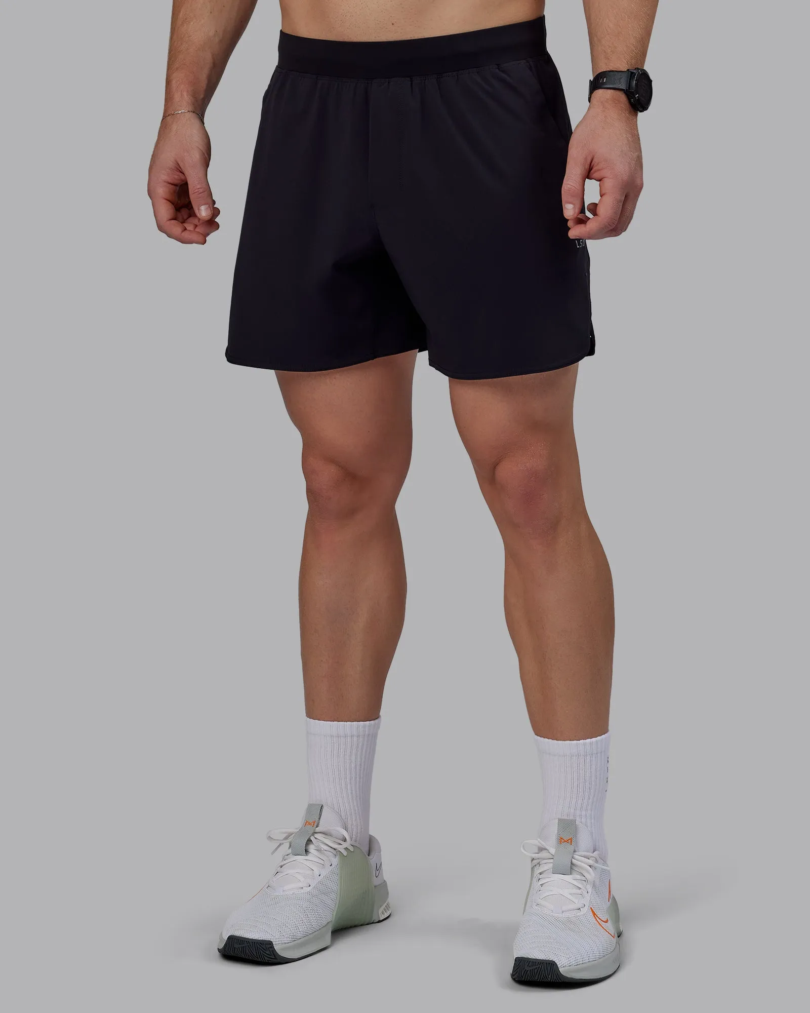 Lift 6" Performance Shorts - Black-Reflective