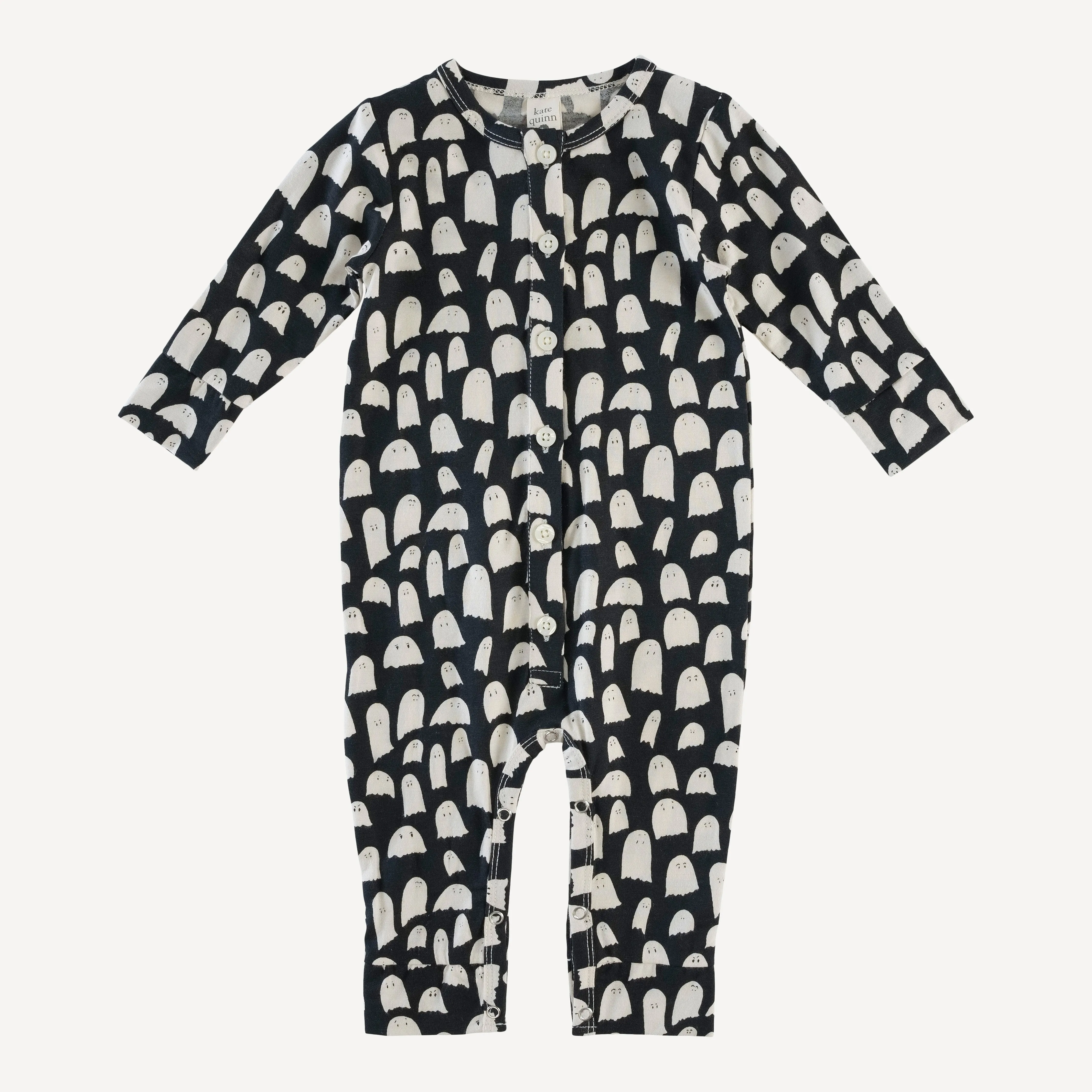 long sleeve button sport jumpsuit | ghosts | lenzing modal