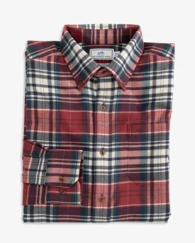 Men's Glades Plaid Flannel Intercoastal Sport Shirt