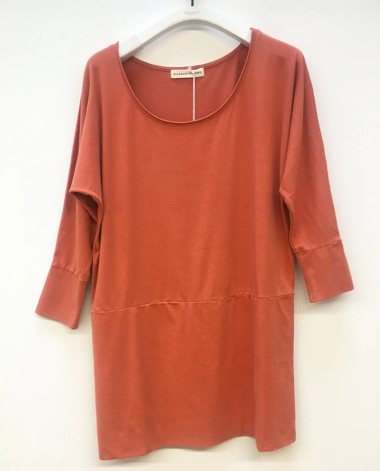 Miakoda Organic Cotton Yoga Batwing Top In Aragon