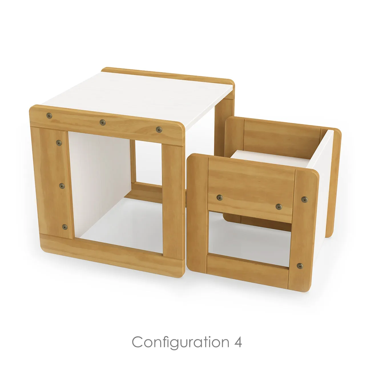 Montessori Inspired Klick Duo Desk - Natural Wood