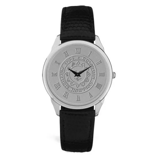 Personalized Men's Wristwatch with Leather Strap from CSI