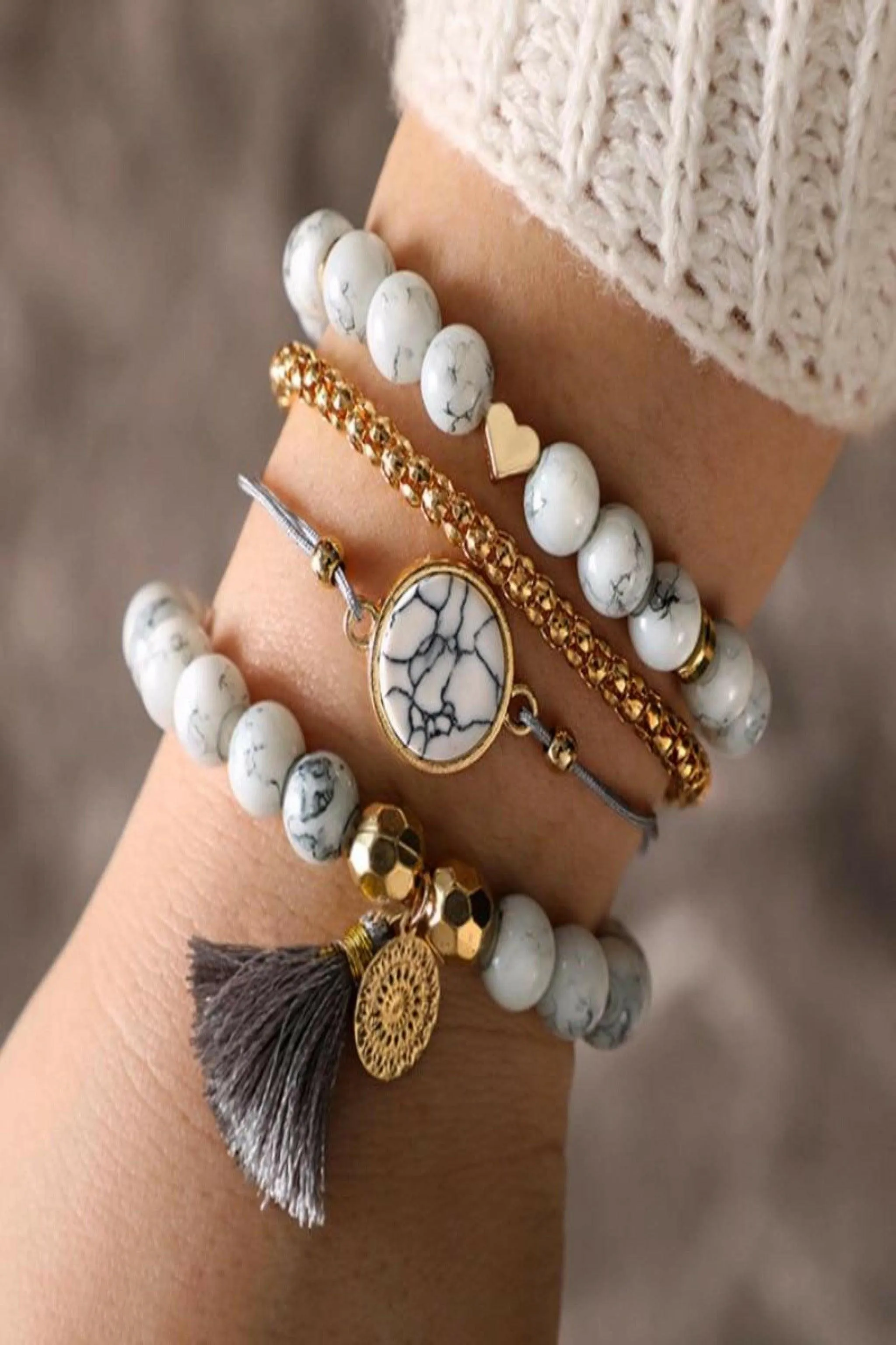 Pineapple Love 4 Layered SETS Bracelets