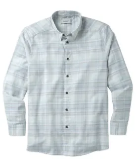 Soft Plaid Long-Sleeve Sport Shirt