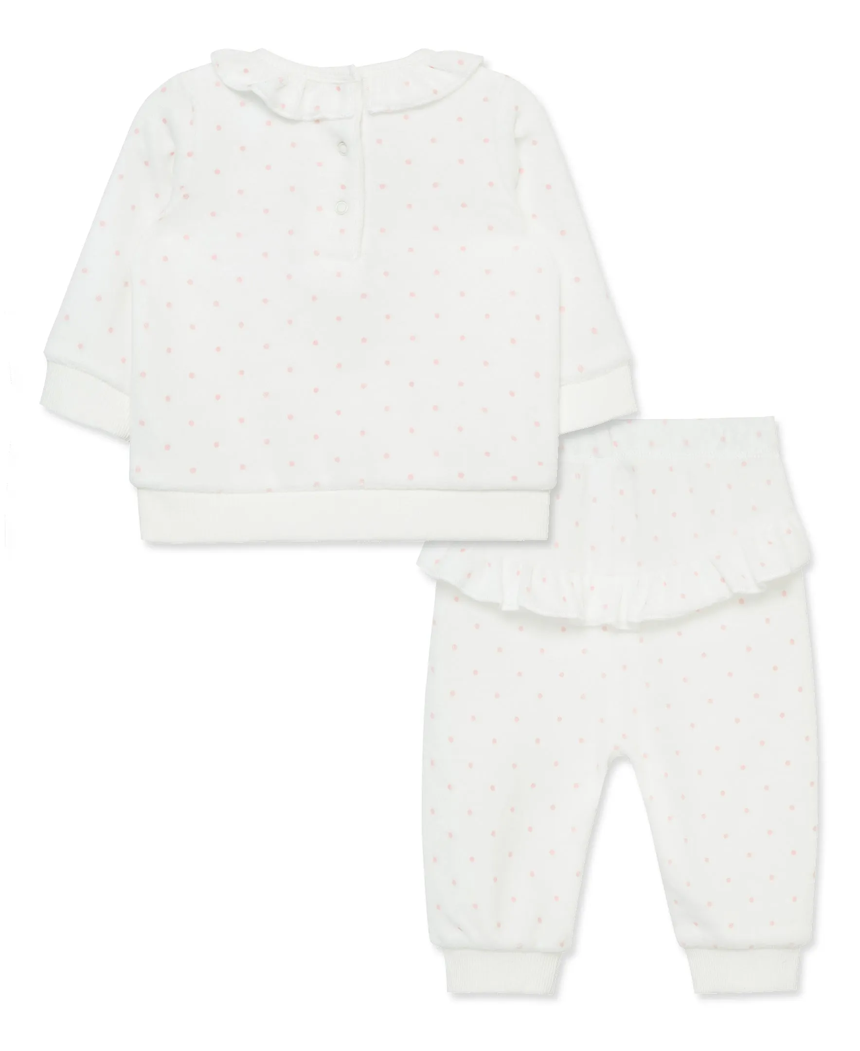 Sweet Bear Velour Pant Set