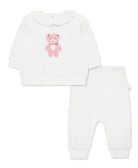 Sweet Bear Velour Pant Set