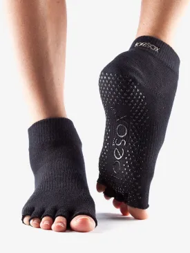 ToeSox Half Toe Ankle - Black