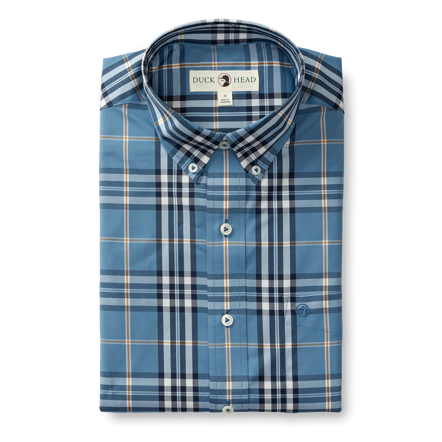 Tully Plaid Performance Poplin Sport Shirt