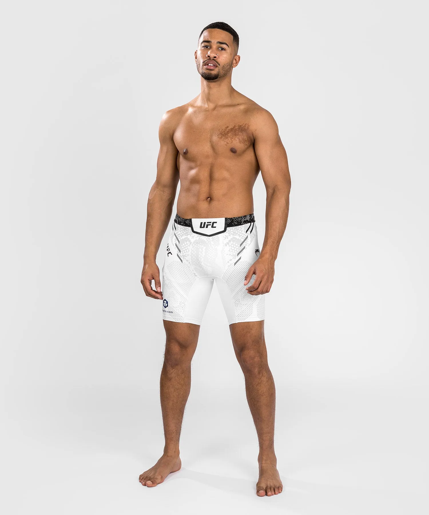 UFC Adrenaline by Venum Authentic Fight Night Men’s Vale Tudo Short - White