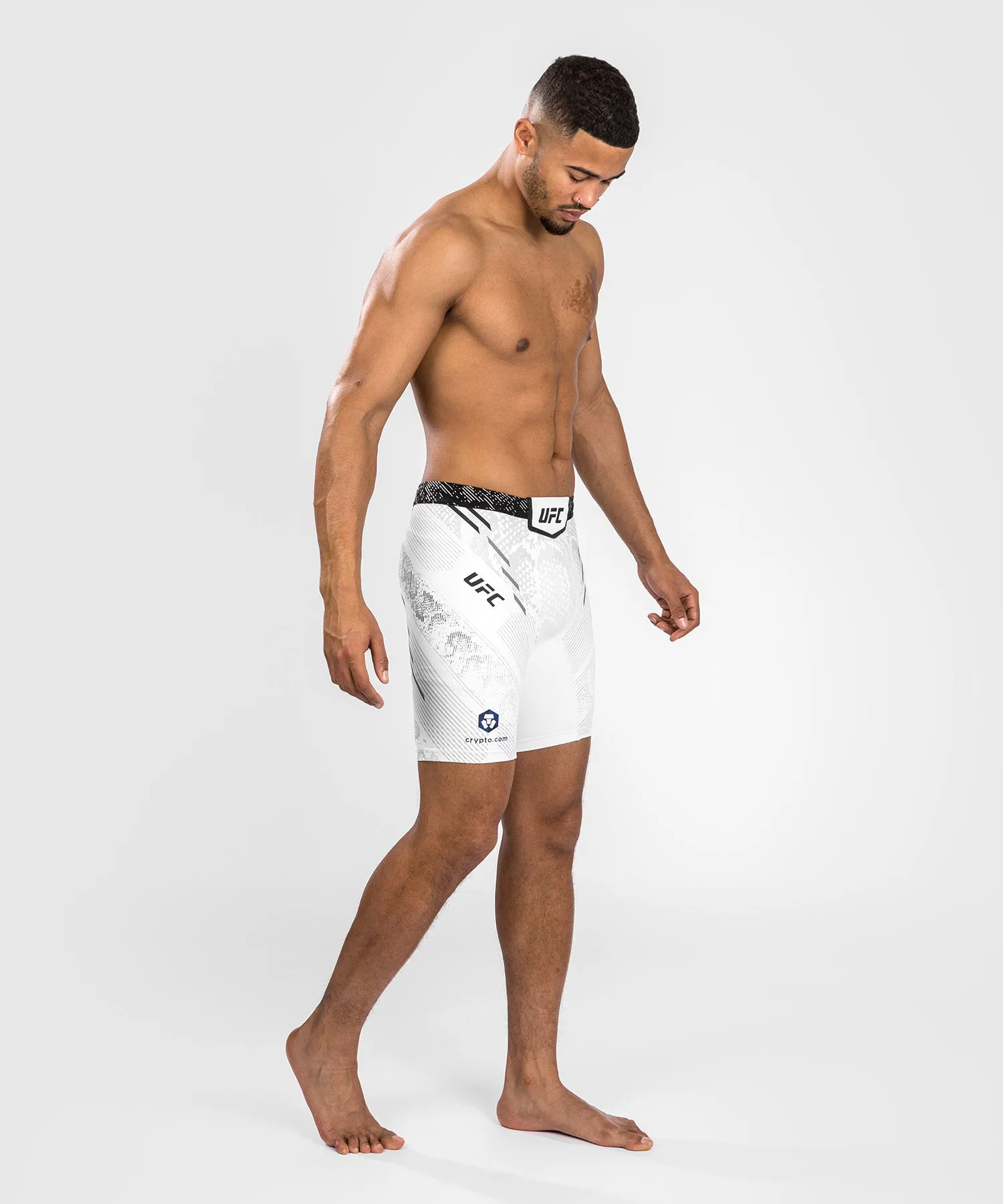 UFC Adrenaline by Venum Authentic Fight Night Men’s Vale Tudo Short - White