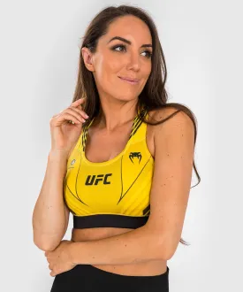 UFC Venum Authentic Fight Night 1.0 Women's Sport Bra - Yellow