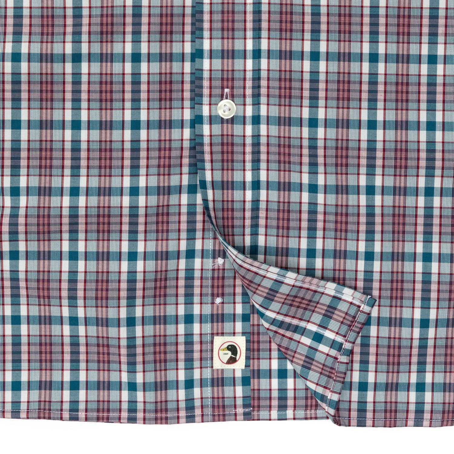 Wallace Plaid Performance Poplin Sport Shirt