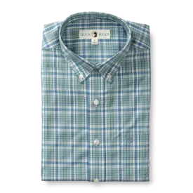 Wallace Plaid Performance Poplin Sport Shirt