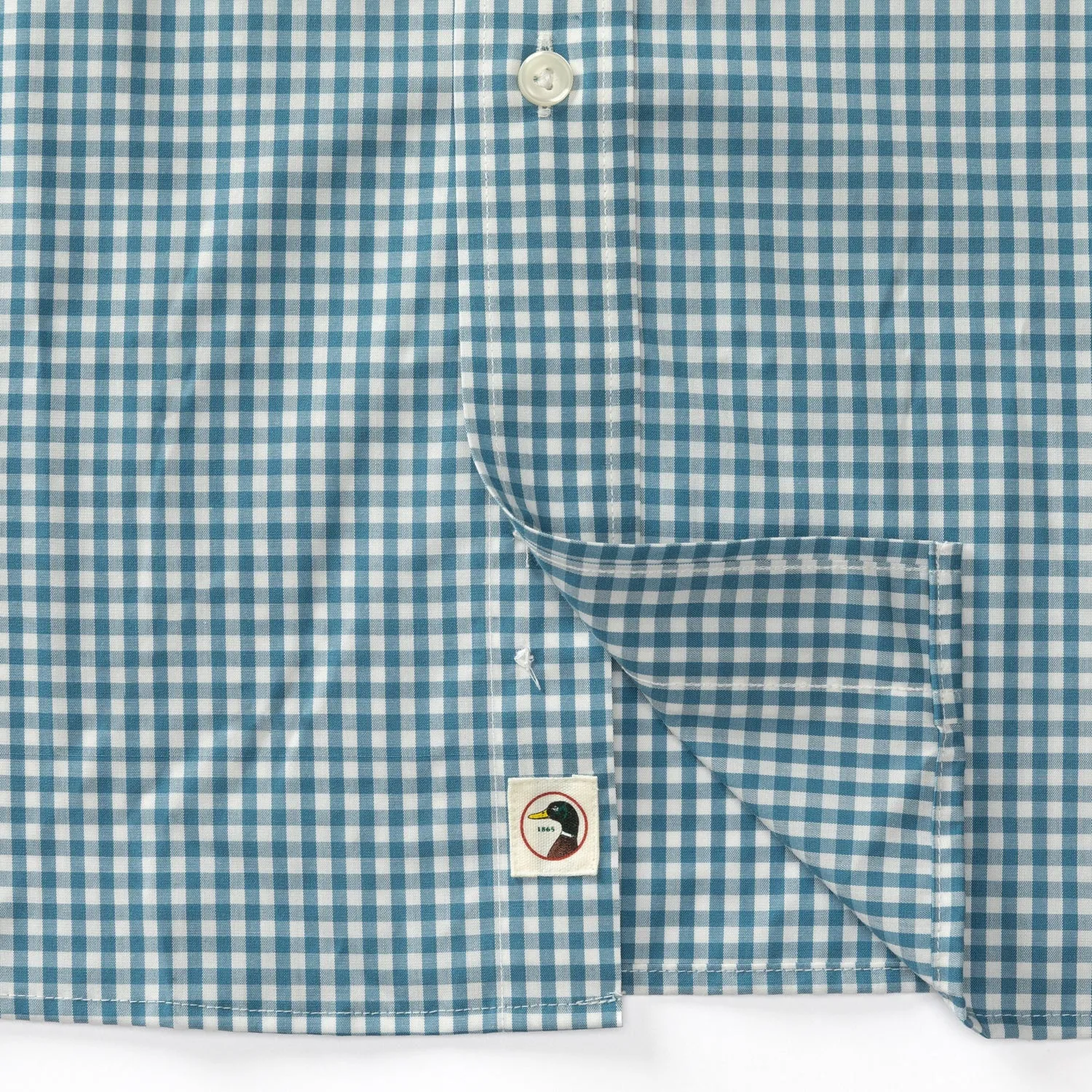 Walton Gingham Performance Poplin Sport Shirt