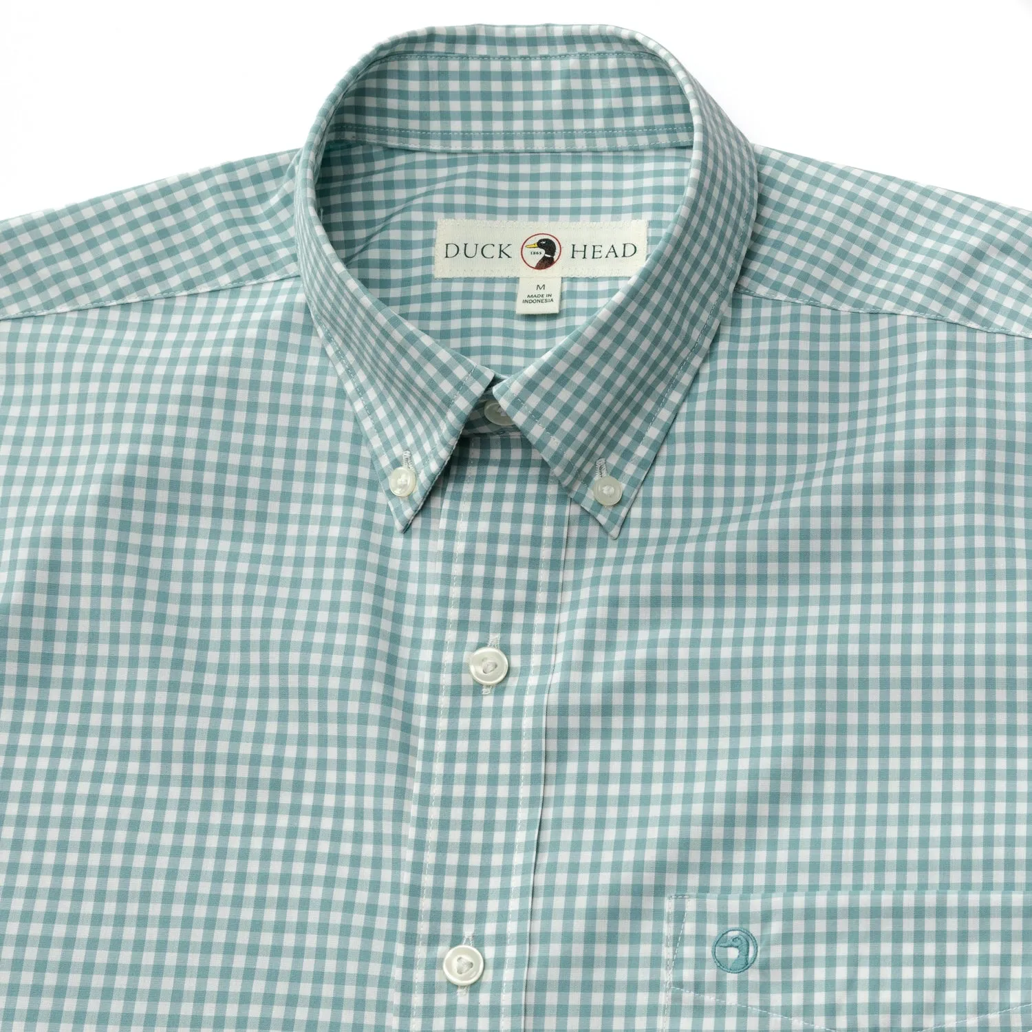 Walton Gingham Performance Poplin Sport Shirt