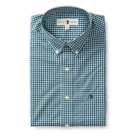 Walton Gingham Performance Poplin Sport Shirt