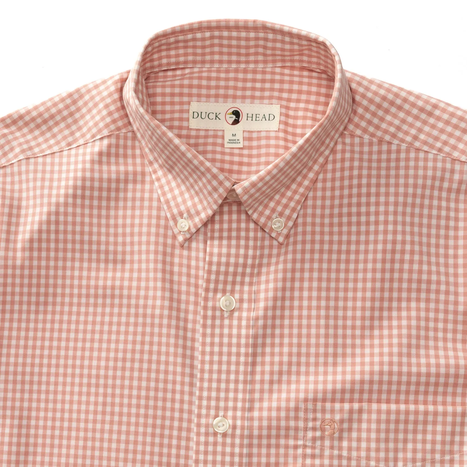 Walton Gingham Performance Poplin Sport Shirt