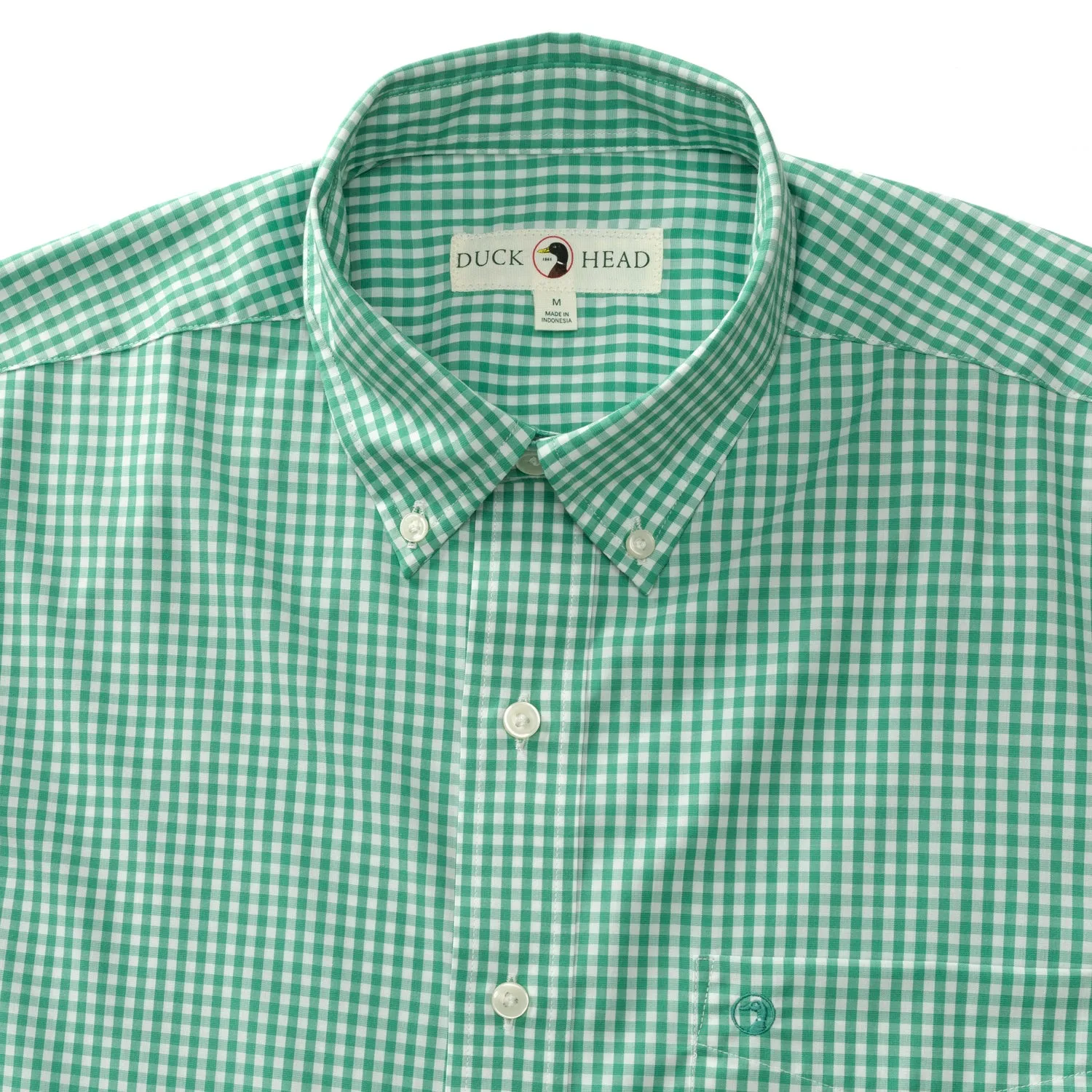 Walton Gingham Performance Poplin Sport Shirt