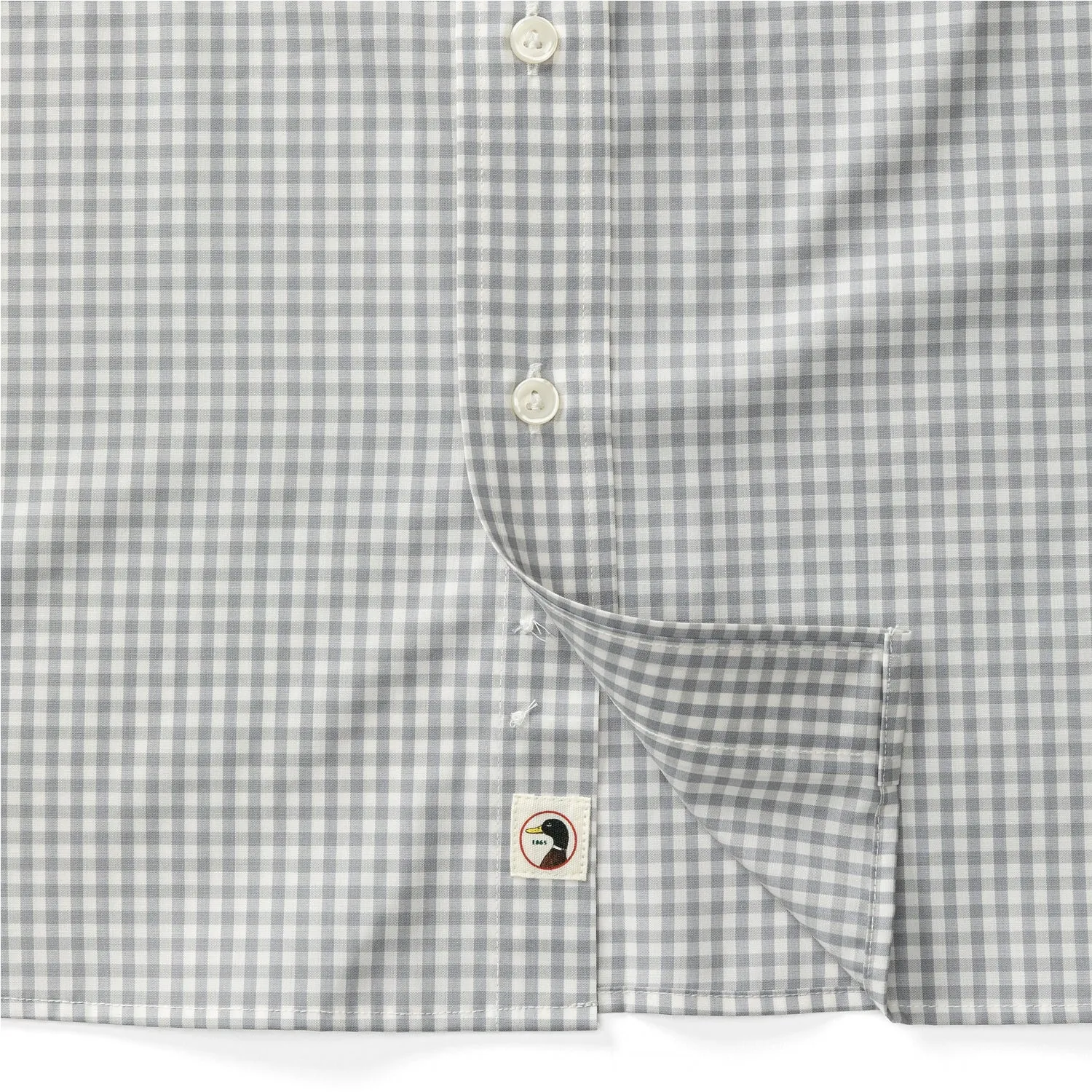 Walton Gingham Performance Poplin Sport Shirt