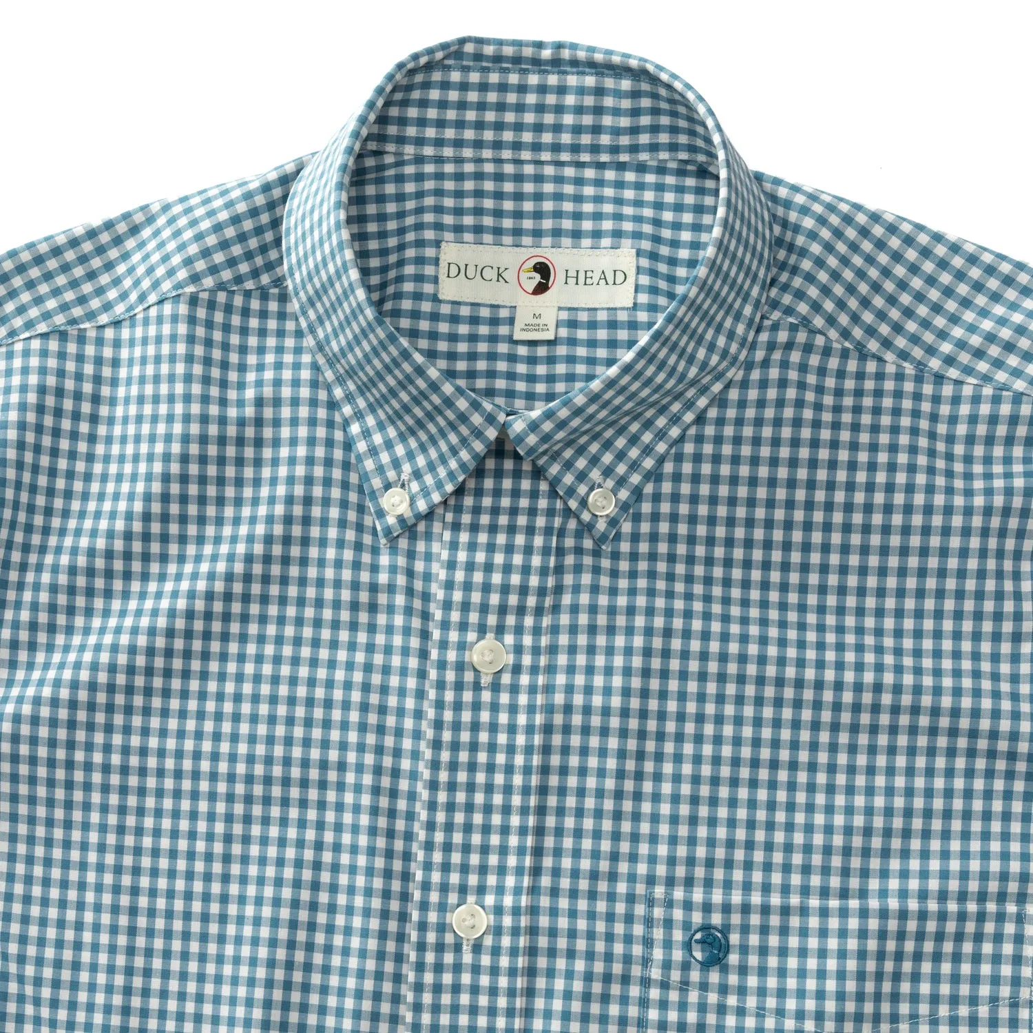 Walton Gingham Performance Poplin Sport Shirt