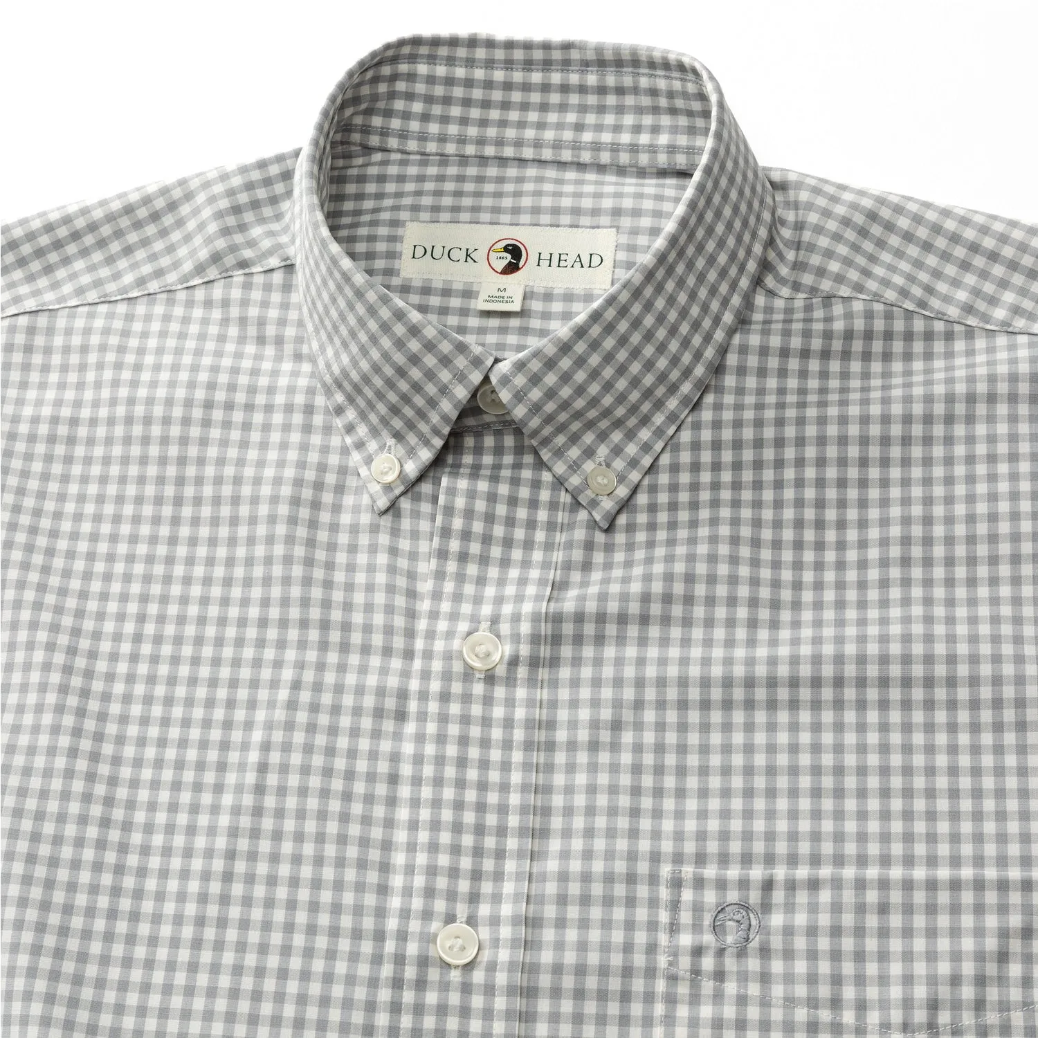 Walton Gingham Performance Poplin Sport Shirt