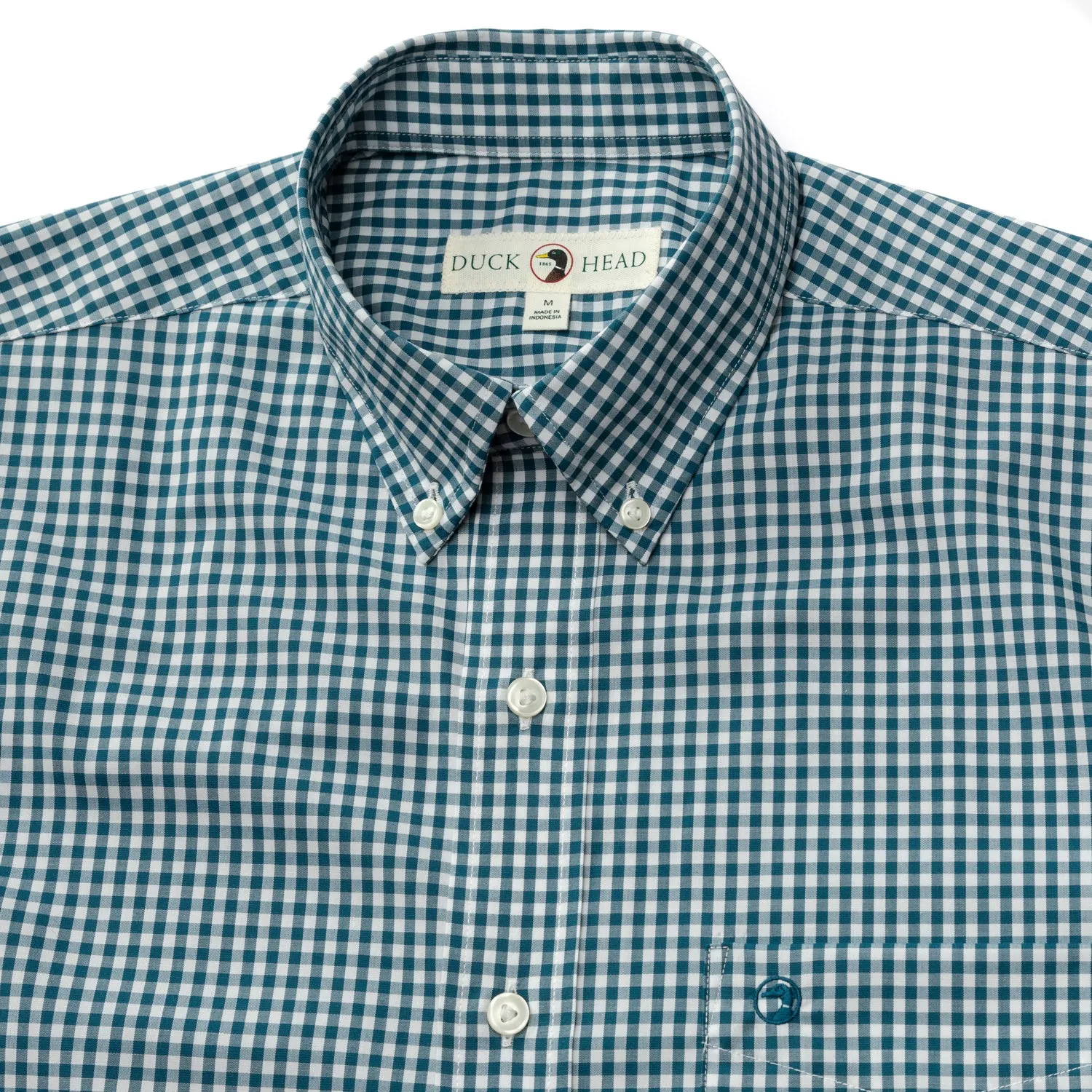 Walton Gingham Performance Poplin Sport Shirt