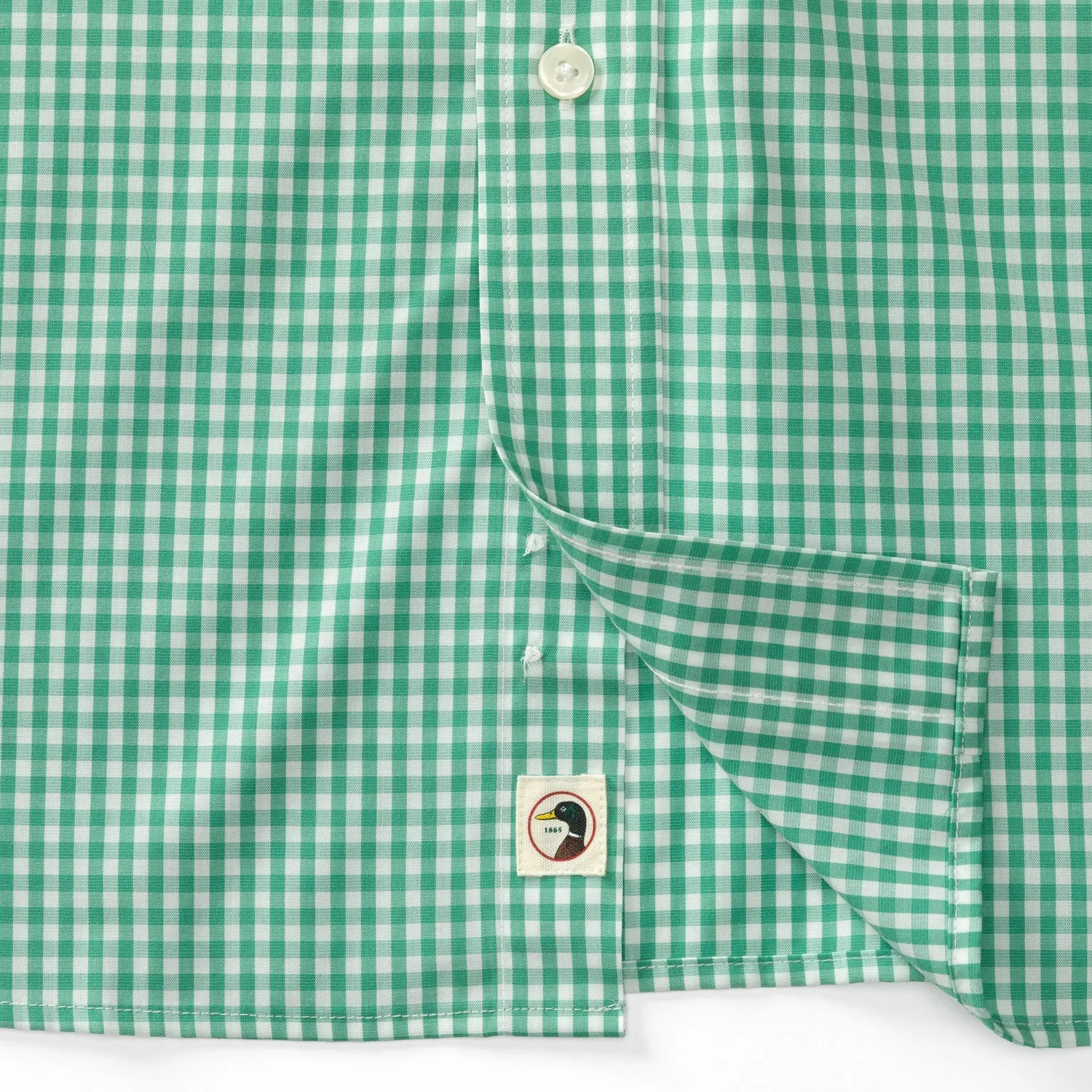 Walton Gingham Performance Poplin Sport Shirt