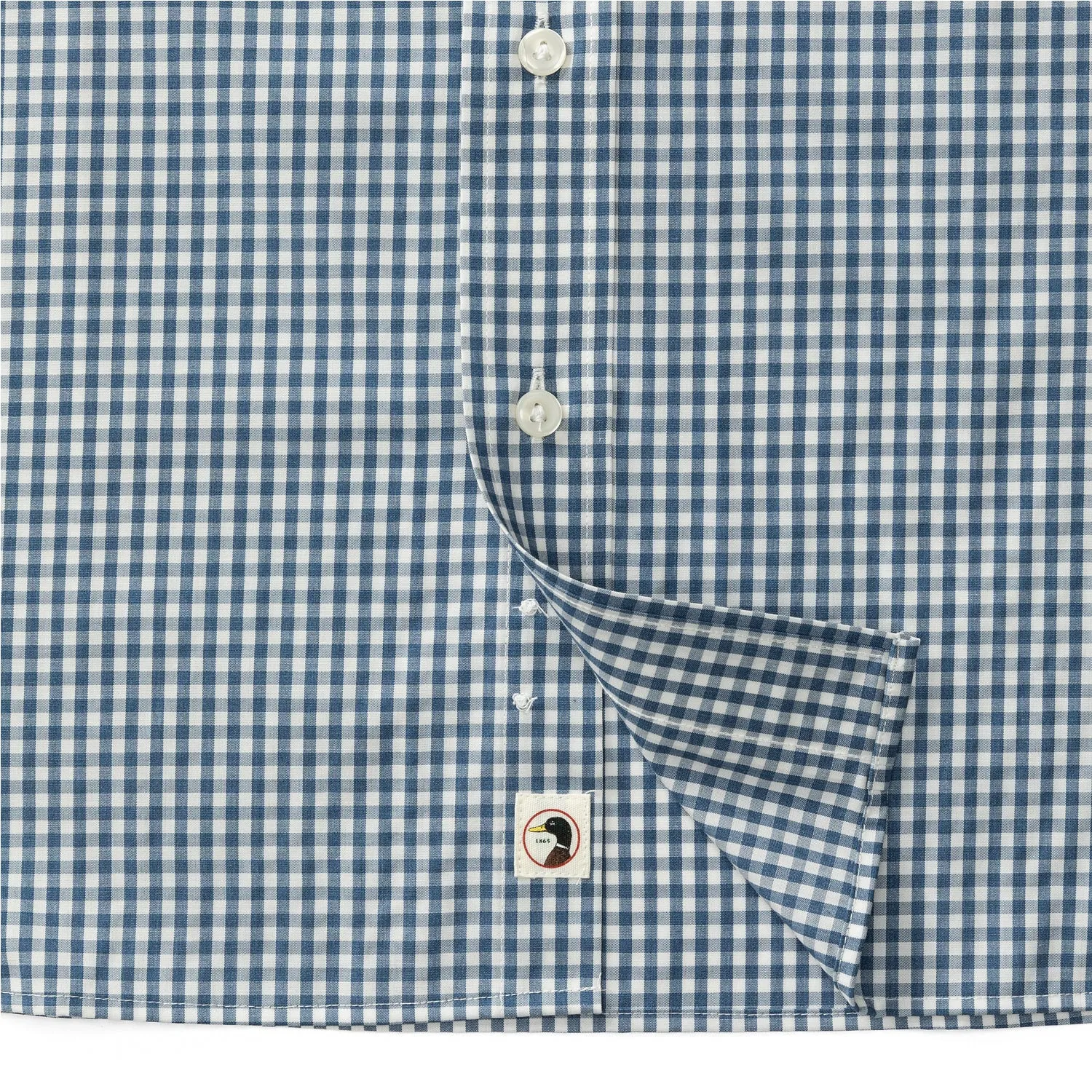 Walton Gingham Performance Poplin Sport Shirt