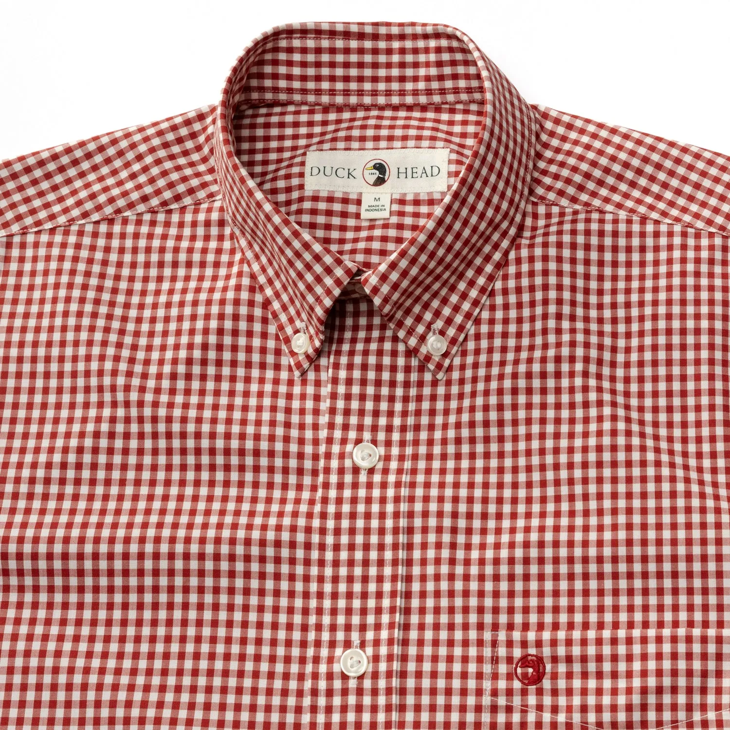 Walton Gingham Performance Poplin Sport Shirt