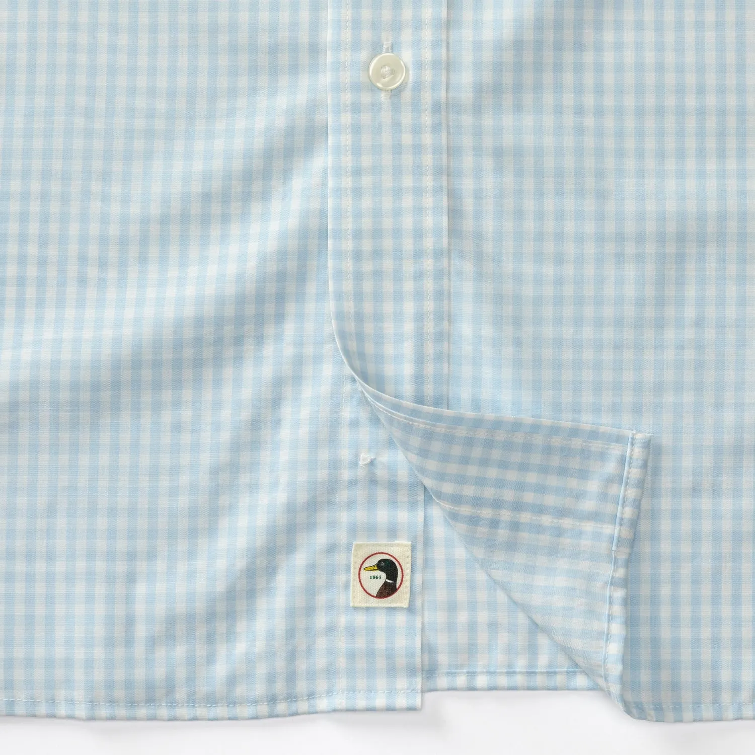 Walton Gingham Performance Poplin Sport Shirt