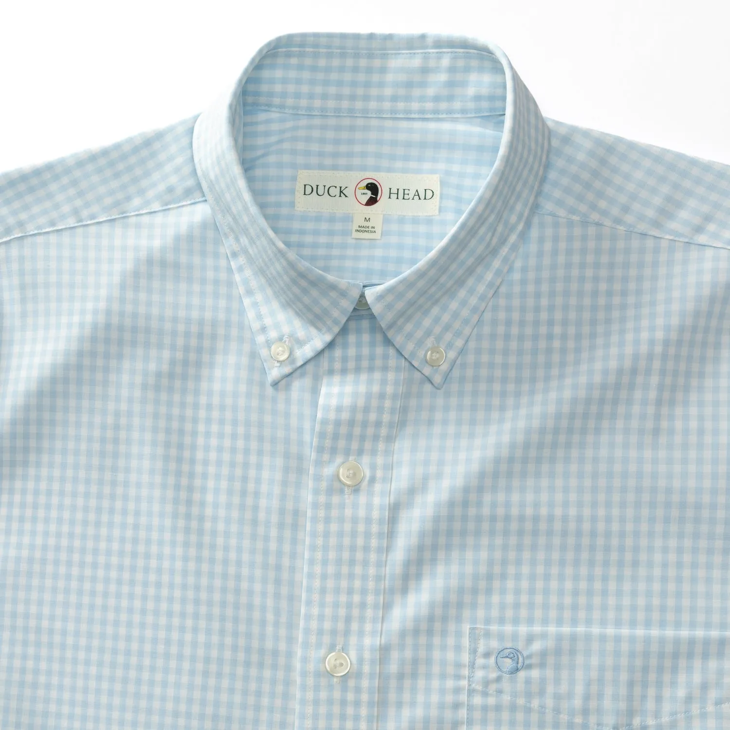 Walton Gingham Performance Poplin Sport Shirt