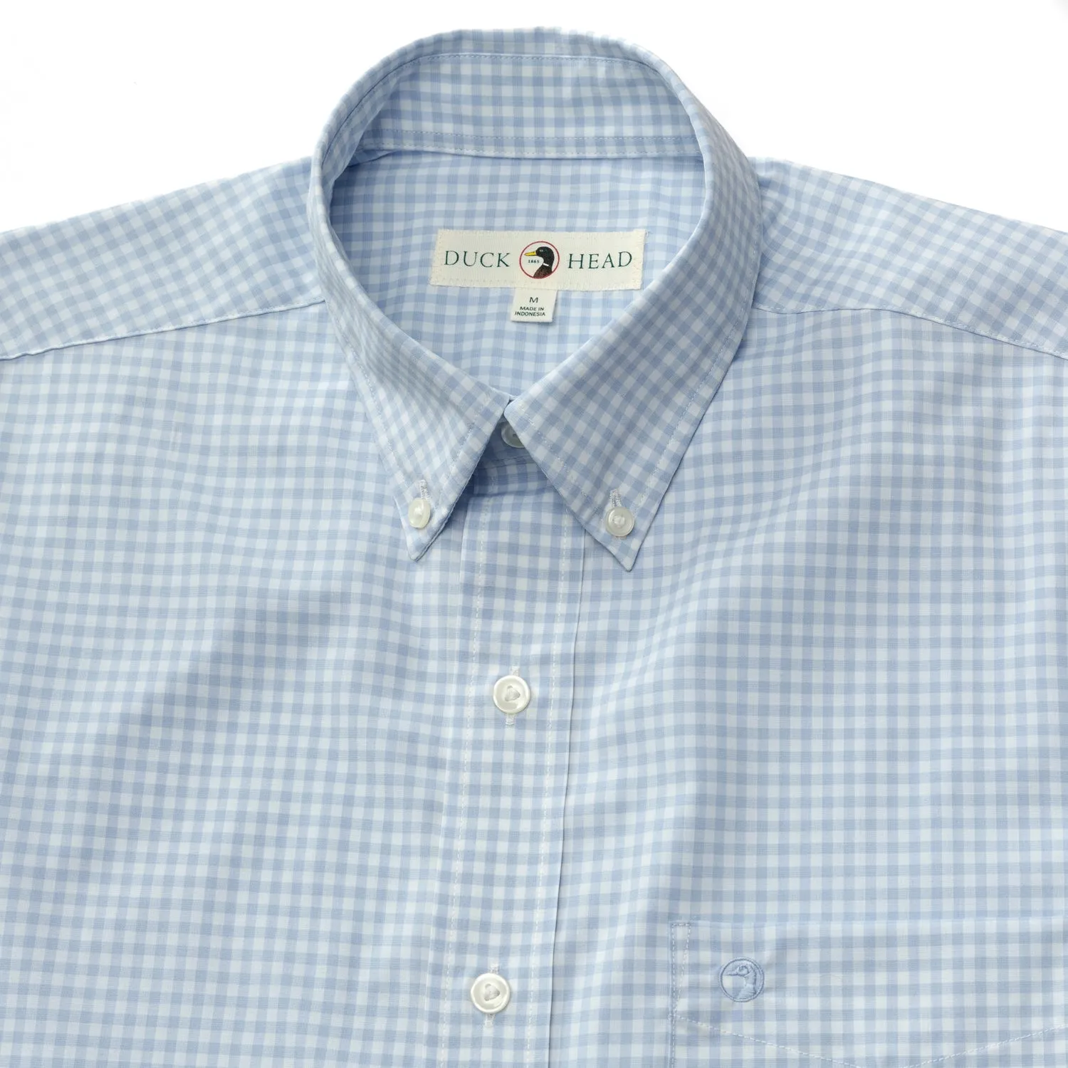 Walton Gingham Performance Poplin Sport Shirt