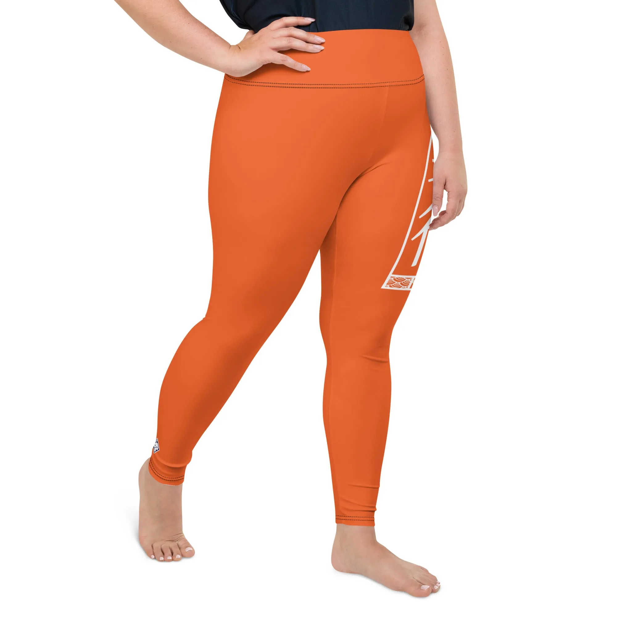 Women's Plus Size Yoga Pants Workout Leggings For Jiu Jitsu 012 - Flamingo