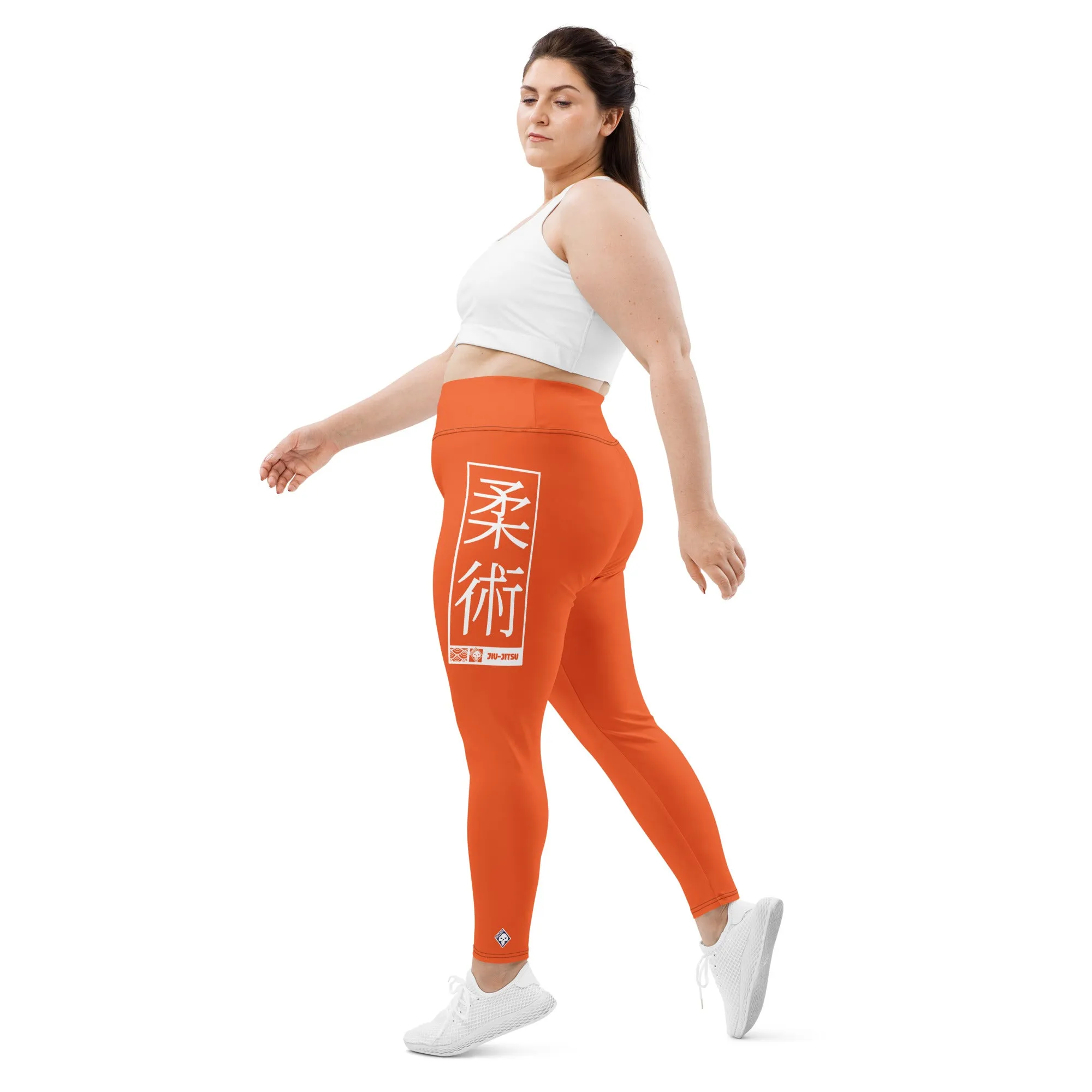 Women's Plus Size Yoga Pants Workout Leggings For Jiu Jitsu 012 - Flamingo