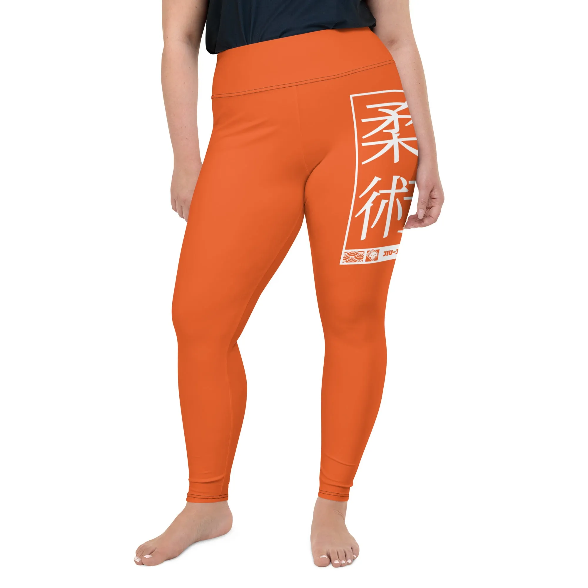 Women's Plus Size Yoga Pants Workout Leggings For Jiu Jitsu 012 - Flamingo