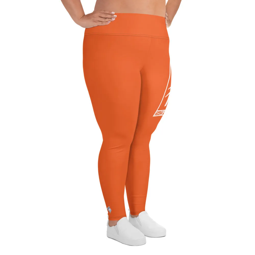 Women's Plus Size Yoga Pants Workout Leggings For Jiu Jitsu 012 - Flamingo