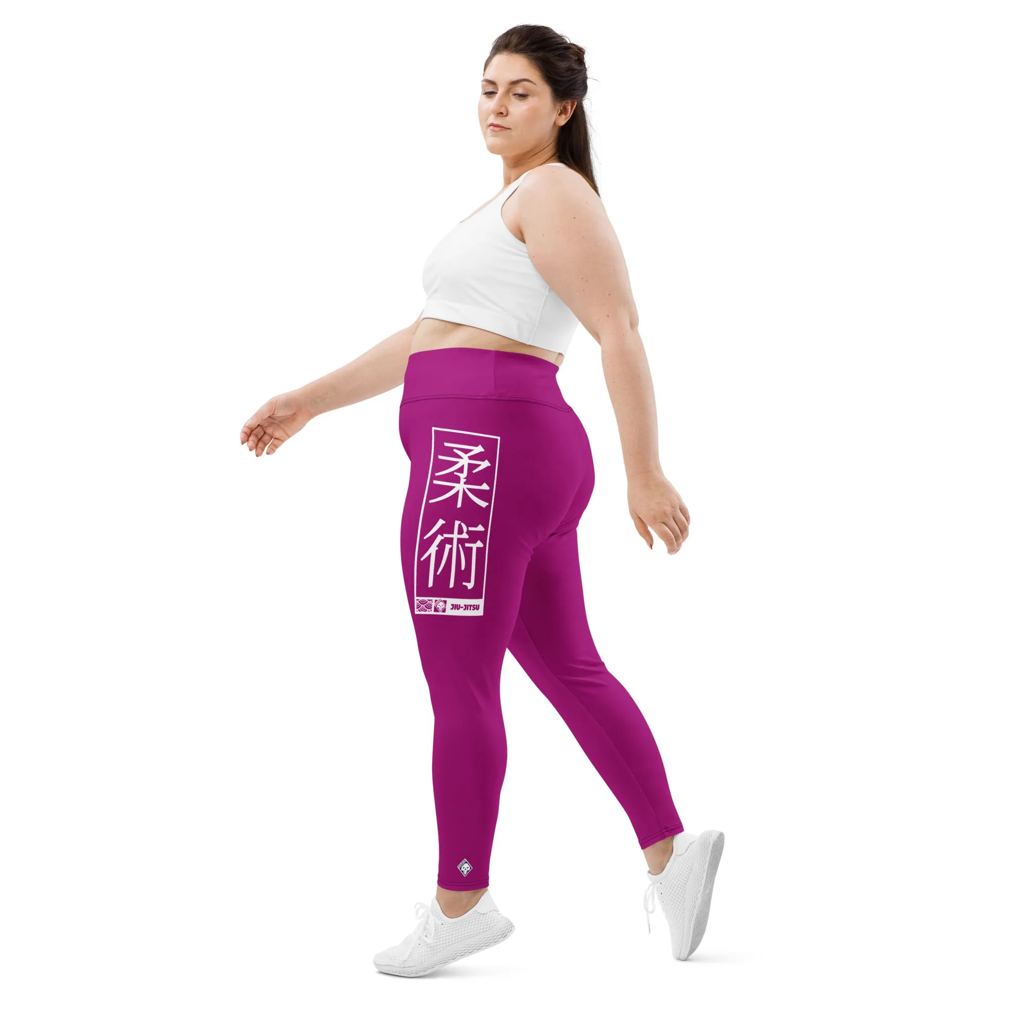 Women's Plus Size Yoga Pants Workout Leggings For Jiu Jitsu 014 - Fresh Eggplant