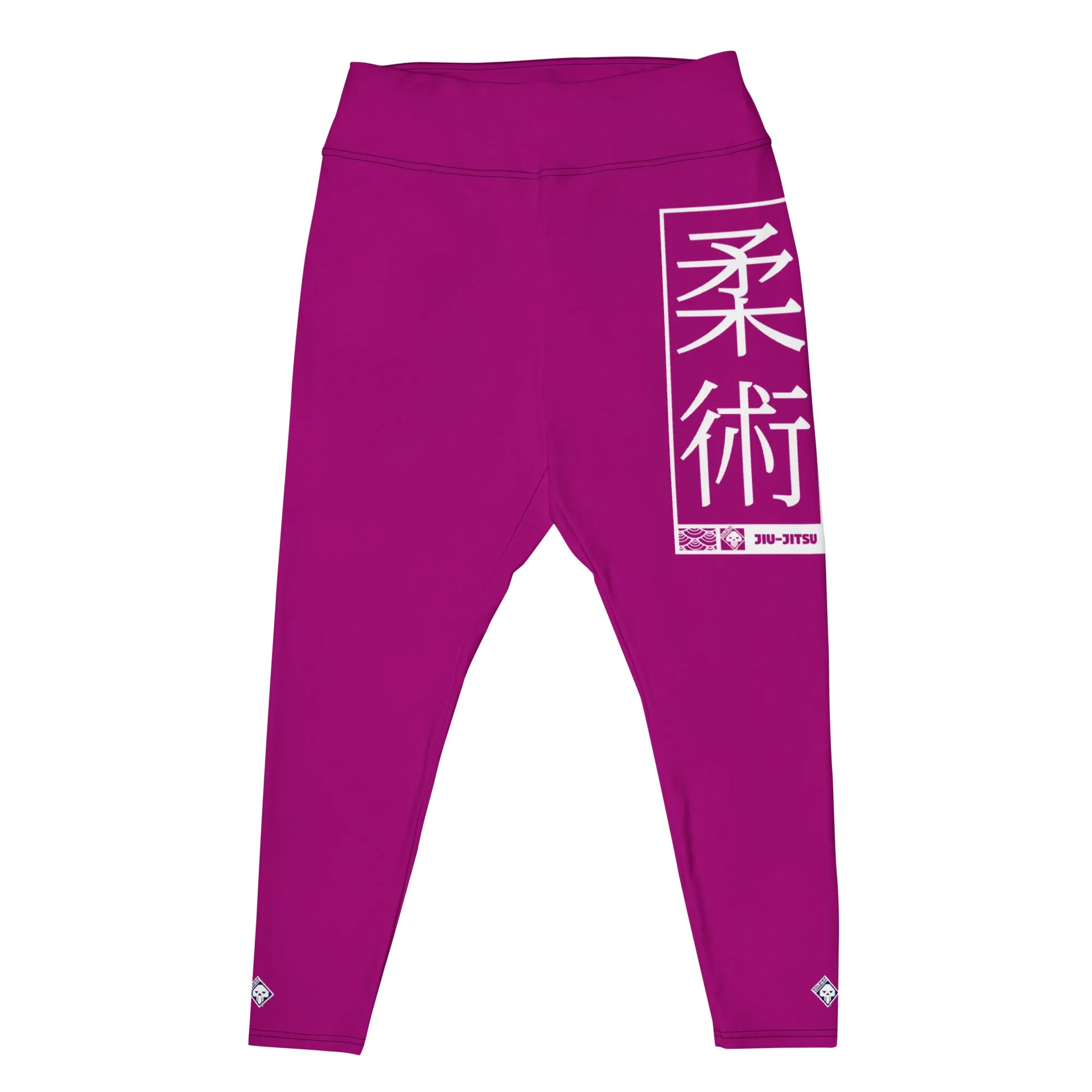 Women's Plus Size Yoga Pants Workout Leggings For Jiu Jitsu 014 - Fresh Eggplant