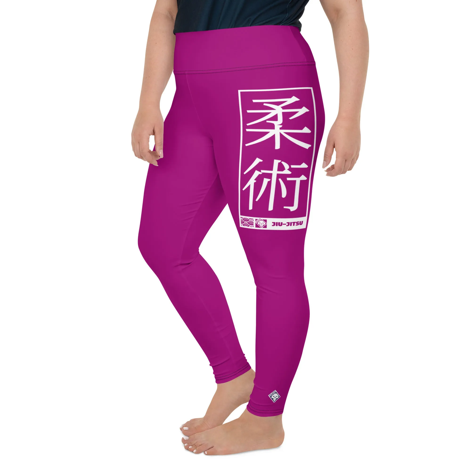 Women's Plus Size Yoga Pants Workout Leggings For Jiu Jitsu 014 - Fresh Eggplant