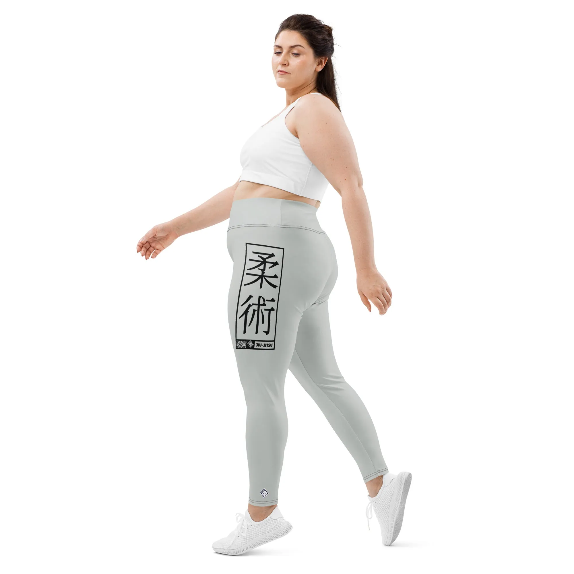 Women's Plus Size Yoga Pants Workout Leggings For Jiu Jitsu 018 - Smoke