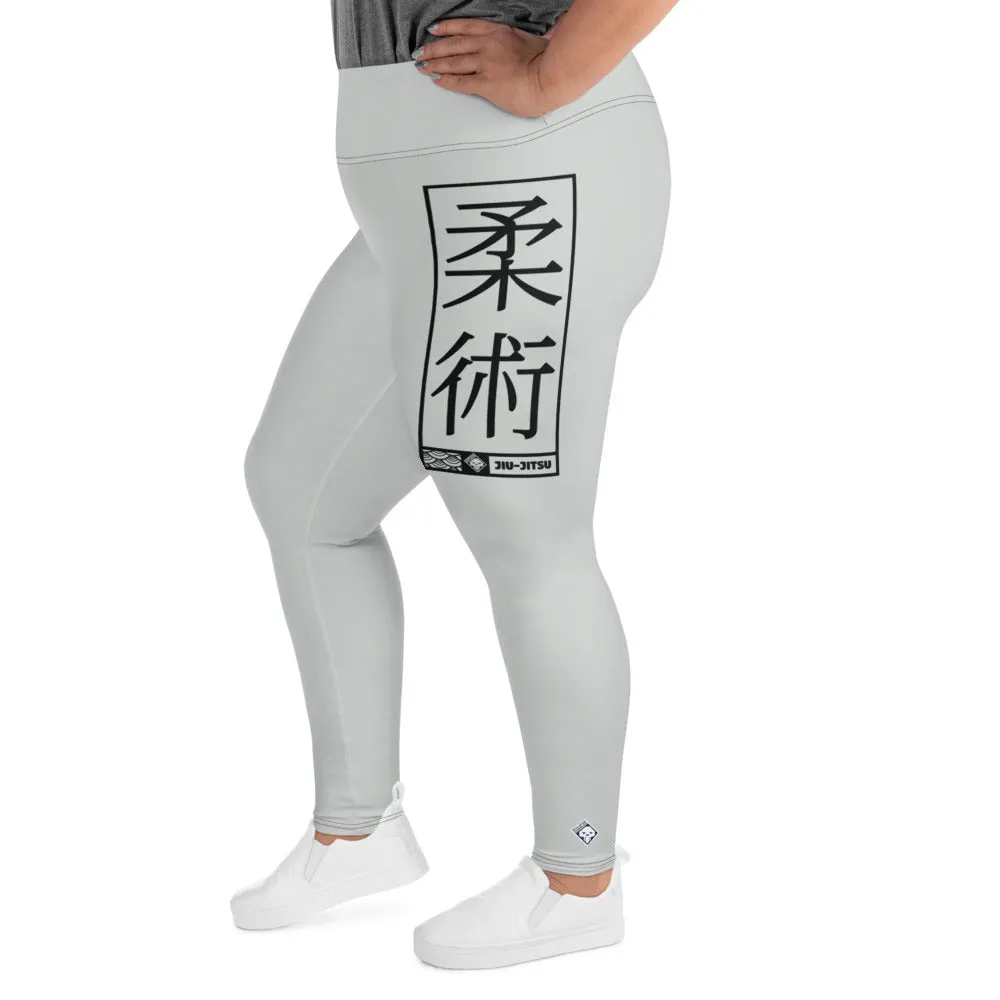 Women's Plus Size Yoga Pants Workout Leggings For Jiu Jitsu 018 - Smoke